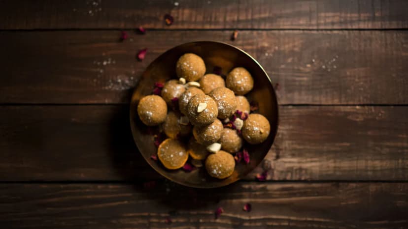 Classic Atta Ladoo (Pinni-Style) using Indifeast Whole Wheat Atta