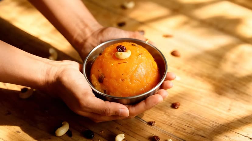 Kesari Rava Pineapple Sheera using Indifeast Kesari Rava 